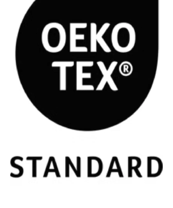 OEKO-TEX Standard certification logo in black and white.